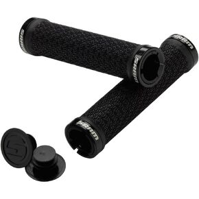 SRAM Locking Grips - Black, Lock-On