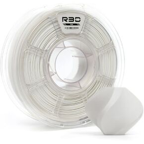 R3D PLA 3D Printer Filament Filament, 1.75mm 1KG, 1.75mm, Dimensional Accuracy +/- 0.02 mm, 1kg Plastic Spool (Gray)