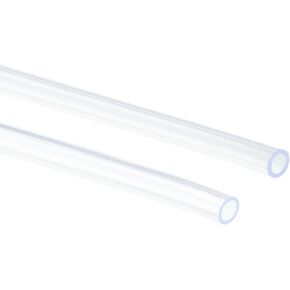 MECCANIXITY PVC Transparent Hose Vinyl Tubing 4x6mm and 5x7mm 6.6ft Flexible Lightweight for Water Tube