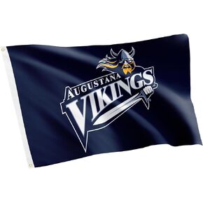 Desert Cactus Augustana University Flag Vikings Flag Banners 100% Polyester Indoor Outdoor 3x5 feet Flags (Design A)