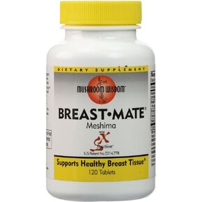 Mushroom Wisdom Breast-Mate Vegi-Tablets, 120 Count