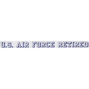 Mitchell Proffitt United States Air Force Retired - Window Strip Decal