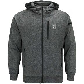 Grateful Dead Steal Your Face Performance Hoodie | Charcoal Officially Licensed Apparel