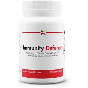 Stop Aging Now - Immunity Defense with EpiCor - Immune Support Supplement - Vitamin C, Vitamin D, Dry Yeast and Mushroom Complex - Shiitake, Cordyceps, Reishi and Maitake Mushroom - 60 Vcaps