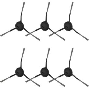 Side Brush for iHome Nova S1 Pro, iHRVS1PRO-3BLK, iHRVS1-3BLKS, iHRV9-BLKS Robotic Vacuum Cleaner Replacement Parts - 6 Pack