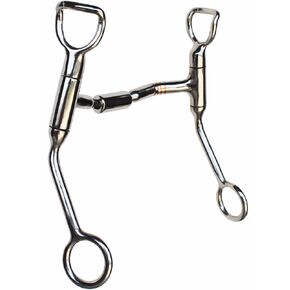 Stainless Steel Comfort Jointed Swivel Mouth Futurity Training Bit 35639