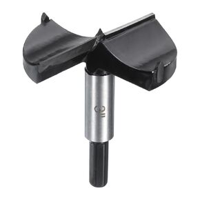 HARFINGTON Forstner Drill Bit 3-1/8"(80mm) Tungsten Carbide Wood Drilling Bit Hinge Cutter with Hex Shank for Hardwood Softwood Plywood Woodworking Drilling