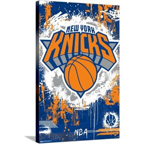Trends International NBA New York Knicks - Maximalist Logo 23 Canvas Wall Poster
