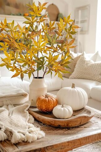 3Pcs Artificial Maple Leaves Branches 30'' Autumn Fake Fall Leaves Stems Plants Faux Maple Leaf Bushes Shrubs for Home Kitchen Decor Thanksgiving Table Fireplace Festival Party Decorations Red in Saudi Arabia