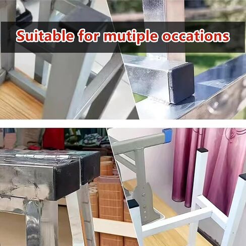 40 قطعة 2 × 2 بوصة غطاء نهاية الأنبوب المربع أغطية بلاستيكية، غطاء نهاية الأنبوب، غطاء نهاية آخر مناسب للأنبوب المربع، قابس بلاستيكي مربع وأغطية أرجل الكرسي وأغطية خرطوم الحديقة in Kuwait