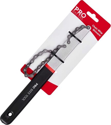 سوط سلسلة PRO BIKE TOOL لدراجة شيمانو من 7 إلى 10 سرعات - يحمل ضرسًا لإزالة الحلقة - سوط السلسلة - مزيل الكاسيت in Kuwait