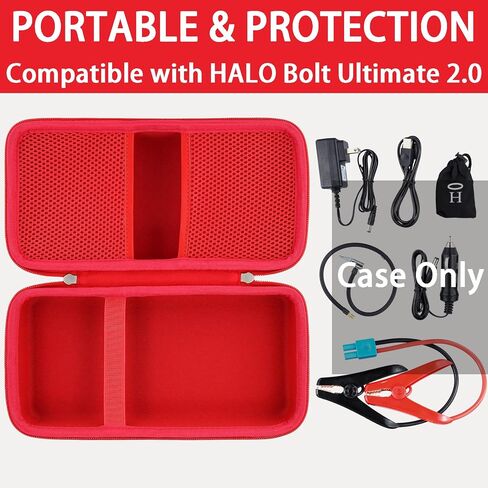 حقيبة سفر صلبة بديلة من khanka لهاتف HALO Bolt Ultimate 2.0، حافظة فقط (أزرق غامق) in Saudi Arabia