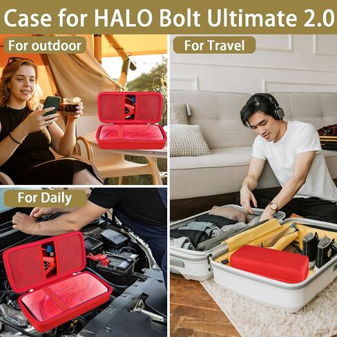 حقيبة سفر صلبة بديلة من khanka لهاتف HALO Bolt Ultimate 2.0، حافظة فقط (أزرق غامق) in Saudi Arabia