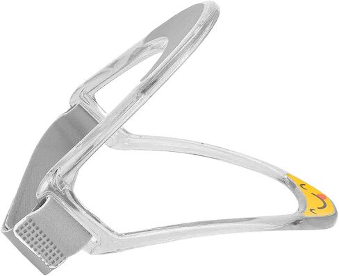Neck Brace for Cervical Pain Relief,Portable Neck Brace Adjustable Cervical Collar Pain Relief Neck Traction Stretcher,Cervical Collar Posture Neck Stretcher Brace Support (Transparent) in Saudi Arabia