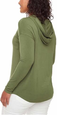 S.C. & CO. Women's Long Sleeve Supreme Comfort Lightweight Hoodie Top in Saudi Arabia