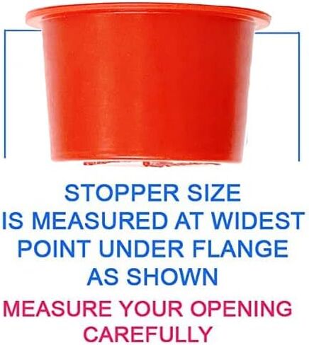 قابس فتحة National Artcraft® مقاس 1-5/16 بوصة يناسب مصارف العملات المعدنية وهزازات S&P والألواح والتطبيقات المنزلية الأخرى (عبوة/24) in Kuwait