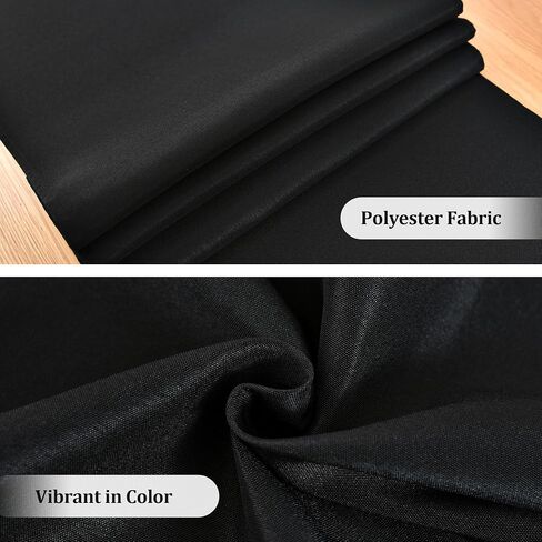 Farmhouse Black Table Runner Small Short Table Runners 36 Inches Coffee Table Runner for Dresser Living Room Bedroom Holiday Party Banquet 12X36 Inch in Saudi Arabia