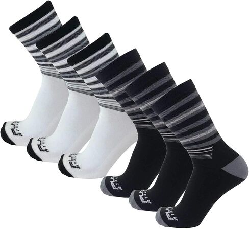 Diabetic Socks for Men Women - Loose Fit, Non-Binding Top, Neuropathy, Crew Length, 3, 6 Pair Packs in Kuwait