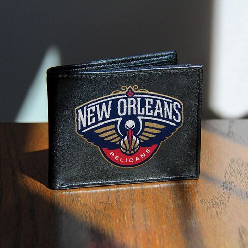 Rico Industries Embroidered Leather Billfold Wallet in Saudi Arabia