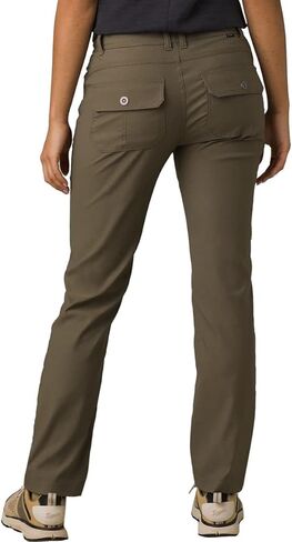 prAna Halle Straight Pants II Slate Green 8 T in Saudi Arabia