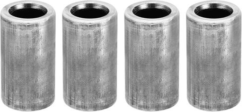 PATIKIL M12 Steel Spacers, 4 Pcs Metal Spacers Steel 12.2mm ID x 20mm OD x 36mm L Carbon Steel Spacer Screw Standoff Round for 1/2in or M12 Screw Bolts in Saudi Arabia