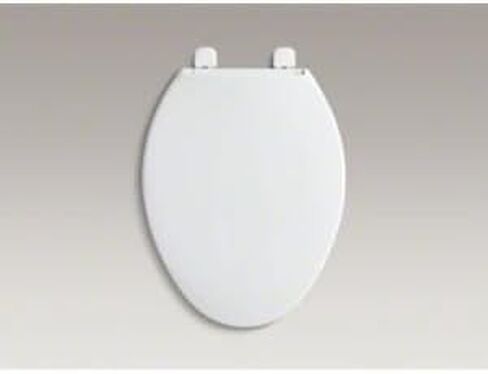 KOHLER 4748-RL-0 Saile ReadyLatch مقعد مرحاض طويل هادئ، مقعد مرحاض ناعم الإغلاق، مقاعد مرحاض للمراحيض الطويلة، أبيض in Saudi Arabia