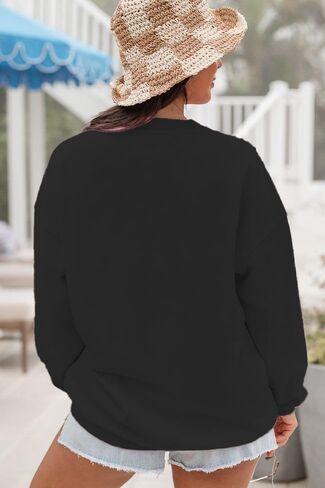 Mama Sweatshirts Women Funny Mom Embroidered Letter Graphic Crewneck Long Sleeve Mom Shirts Pullover Blouse Tops in Saudi Arabia