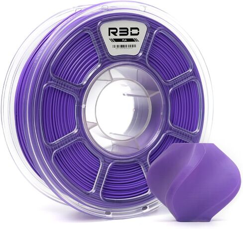 R3D PLA 3D Printer Filament Filament, 1.75mm 1KG, 1.75mm, Dimensional Accuracy +/- 0.02 mm, 1kg Plastic Spool (Gray) in Saudi Arabia