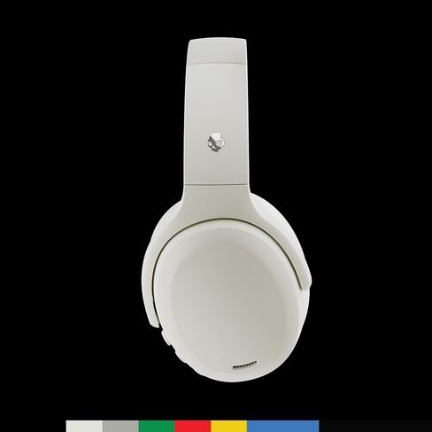 سماعات رأس سكل كاندي كراشر ANC 2 اللاسلكية بخاصية إلغاء الضوضاء مع باس حسي، بطارية 50 ساعة، سكل آي كيو، تمكين أليكسا، ميكروفون، تعمل مع أجهزة بلوتوث - أسود in Kuwait