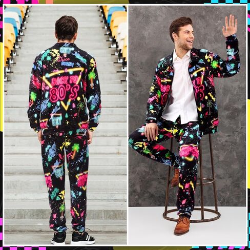 Mepase Retro 80s 90s Outfit for Men Side Taping Sportswear Urbanwear Streetwear Casual Long Sleeve 90s Tracksuit for Jogger in Saudi Arabia