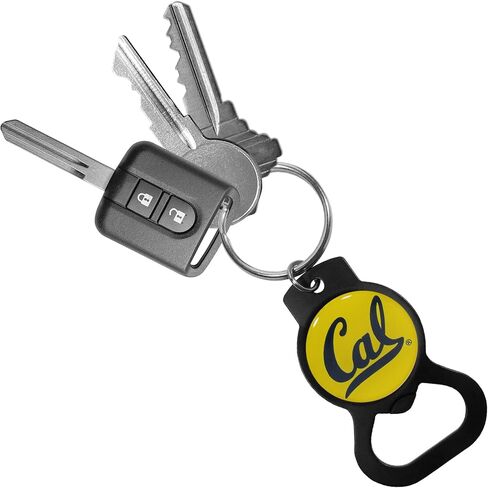 Siskiyou Sports NCAA Cal Berkeley Bears Bottle Opener Key Chain, Black, One Size in Saudi Arabia