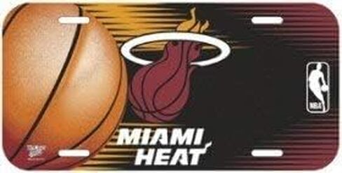 WinCraft NBA Miami Heat License Plate in Saudi Arabia