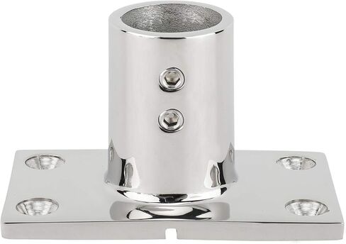 YaeMarine 4 قطعة 1 ''25 مللي متر معدات بحرية قارب مستطيلة قاعدة مركبة بحرية درابزين تركيب الأجهزة مركب من الستانلس ستيل ملحقات in Kuwait