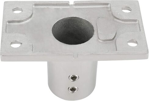 YaeMarine 4 قطعة 1 ''25 مللي متر معدات بحرية قارب مستطيلة قاعدة مركبة بحرية درابزين تركيب الأجهزة مركب من الستانلس ستيل ملحقات in Kuwait