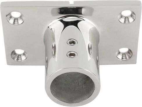 YaeMarine 4 قطعة 1 ''25 مللي متر معدات بحرية قارب مستطيلة قاعدة مركبة بحرية درابزين تركيب الأجهزة مركب من الستانلس ستيل ملحقات in Kuwait