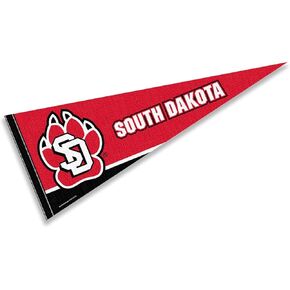 College Flags & Banners Co. South Dakota Pennant Full Size Felt