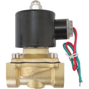 3/4 inch 220V-240V AC VAC Brass Electric Solenoid Valve NPT Gas Water Air N/C
