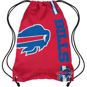 FOCO Buffalo Bills NFL Alternate Color Big Logo Drawstring Backpack - Red