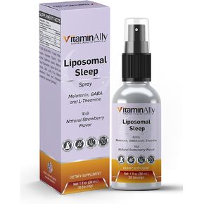 Liposomal Liquid Sleep Spray | Relaxation and Sleep Support | Vegan | Non-GMO | Sugar Free | Gluten Free | 30 Day Supply