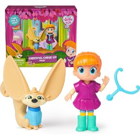 Vida the Vet, Chilly Check Up Pack with Vida & Popcorn Action Figures & Vida’s Vet Bag Accessory, Kids Toys for Girls & Boys Ages 3 and up