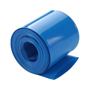 مجموعة أنابيب الانكماش الحراري للبطارية 32.8 قدم من Othmro مقاس 1.97 بوصة، عرض التسطيح العازل PVC، أنابيب الانكماش الحراري، أنابيب التفاف، أنابيب صناعية لإمداد الطاقة بقسم مزدوج 18650 باللون الأسود