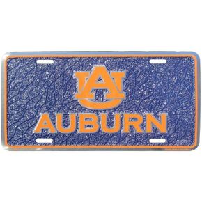 HangTime Auburn University - Auburn Tigers mosaic license plate