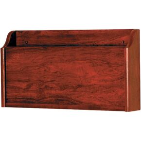 Wooden Mallet X-Ray Wall Pocket, Light Oak