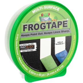FROGTAPE Multi-Surface Painting Tape, 0.94" Wide x 45 Yards Long, Green, 1-Roll (1396748)