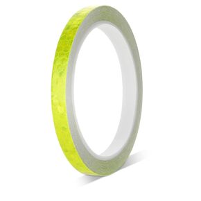Reflective Tape Outdoor Waterproof Tape Neon Reflector Strips High Visibility Safety Warning Self-Adhesive Tapes Yellow Fluorescent Reflective Tape for Bikes Bicycles Helmets Trailers（0.4inx26ft ）
