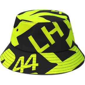 Mercedes AMG Petronas F1 Lewis Hamilton Bucket Hat - Neon - One Size Fits Most in Kuwait