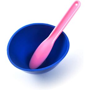 Flexible Rubber Mixing Bowl Cup Pot with Plastic Spatula for Alginate Plaster Impression Material Medical Bowls