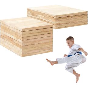Geetery Taekwondo Karate Breaking Boards, Professional Wood Breaking Board Martial Arts Boards for Kids Youth Adults Boxing Equipment