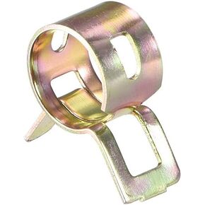 uxcell 12mm 1/2inch Spring Band Type Action Fuel/Silicone Vacuum Hose Pipe Clamp Low Pressure Air Clip Clamp 50pcs