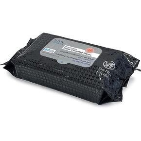 Table Top And Counter Cleaning Wipes 1 Resealable Pouch of 80 Count 10.5" x 7.75" Pre-Moistened Wipes With High Shine Formula Perfect For Use at Home or Restaurants Clinics, and Office